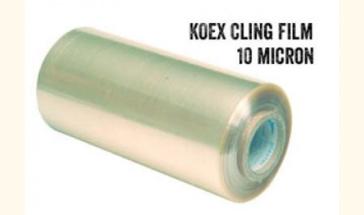 Koex 2 layer Cling Film 400mm Wide 1500m Long 10 Micron